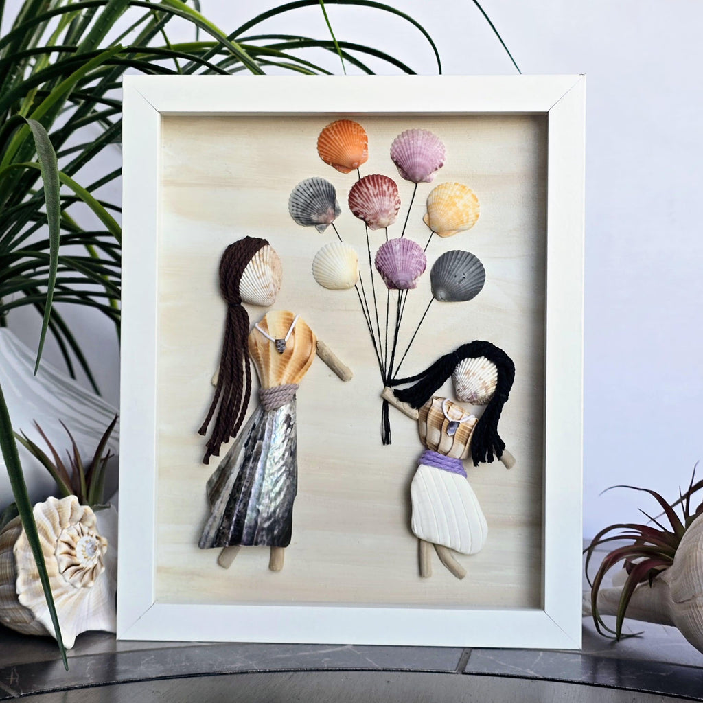 Mother and Daughter with Balloons #115