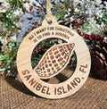 Sanibel Island Christmas Ornaments