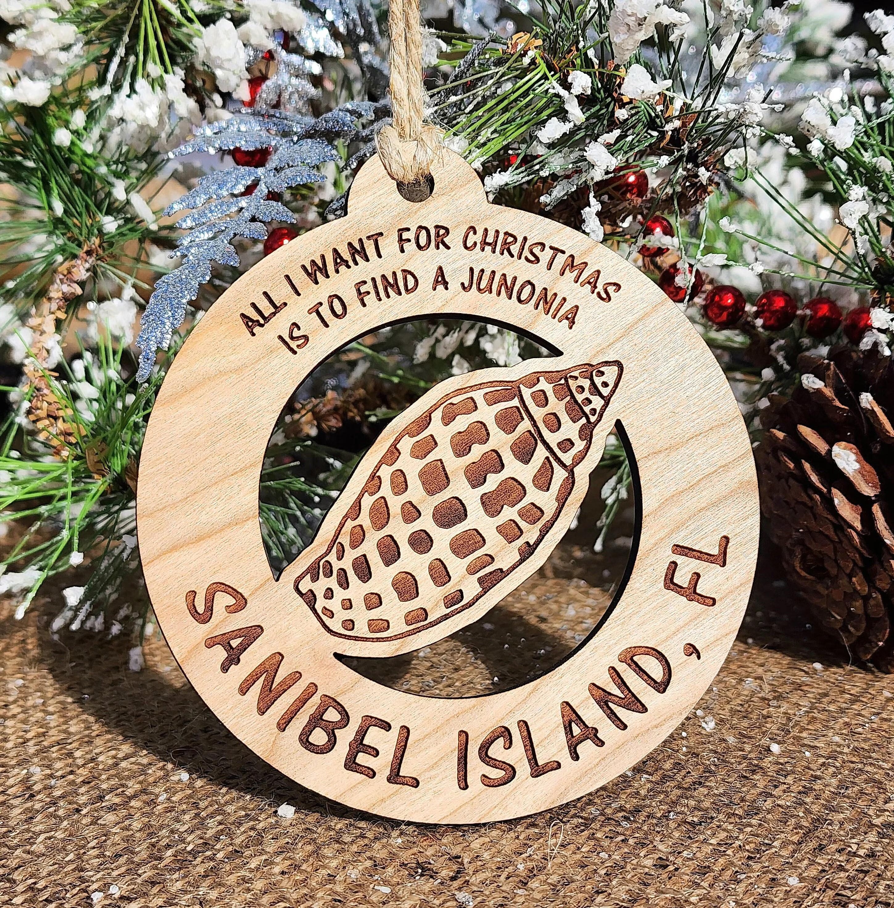 Sanibel Island Christmas Ornaments