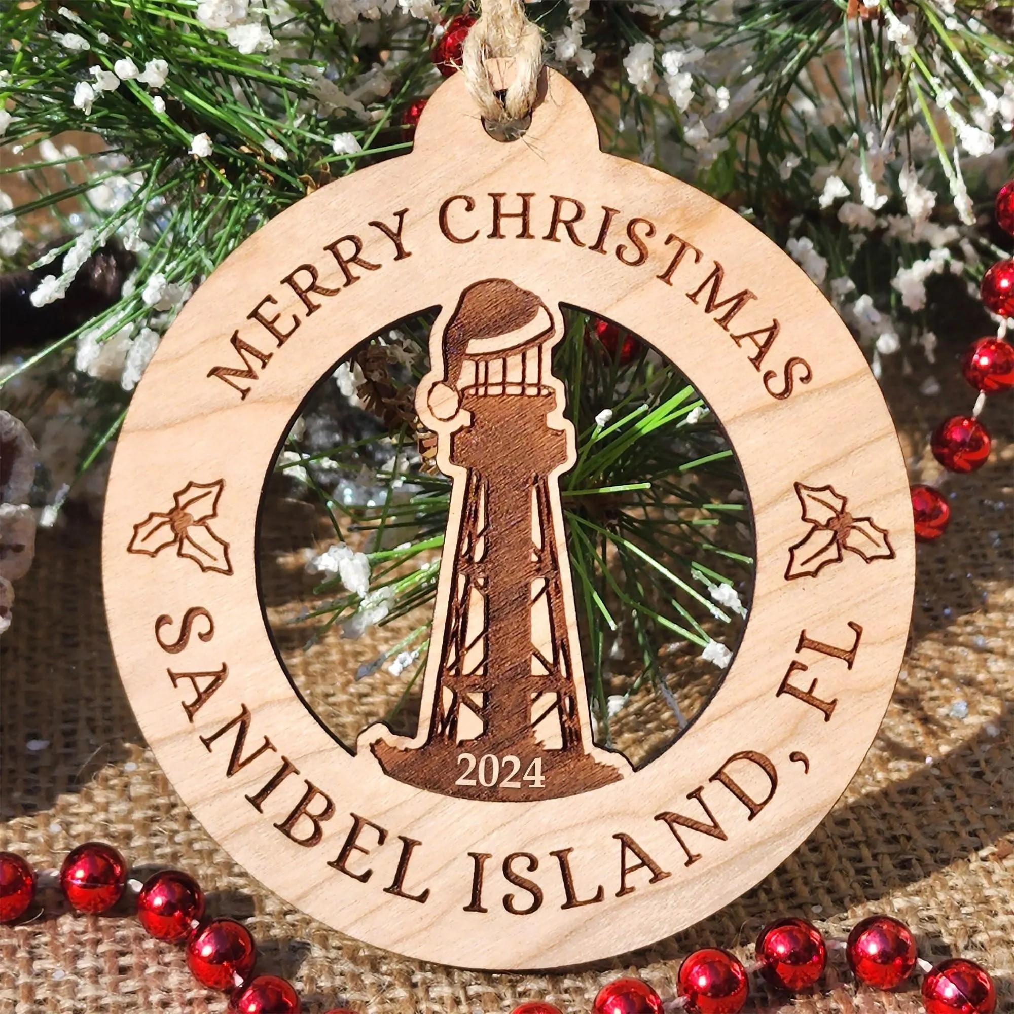 Sanibel Island Christmas Ornaments