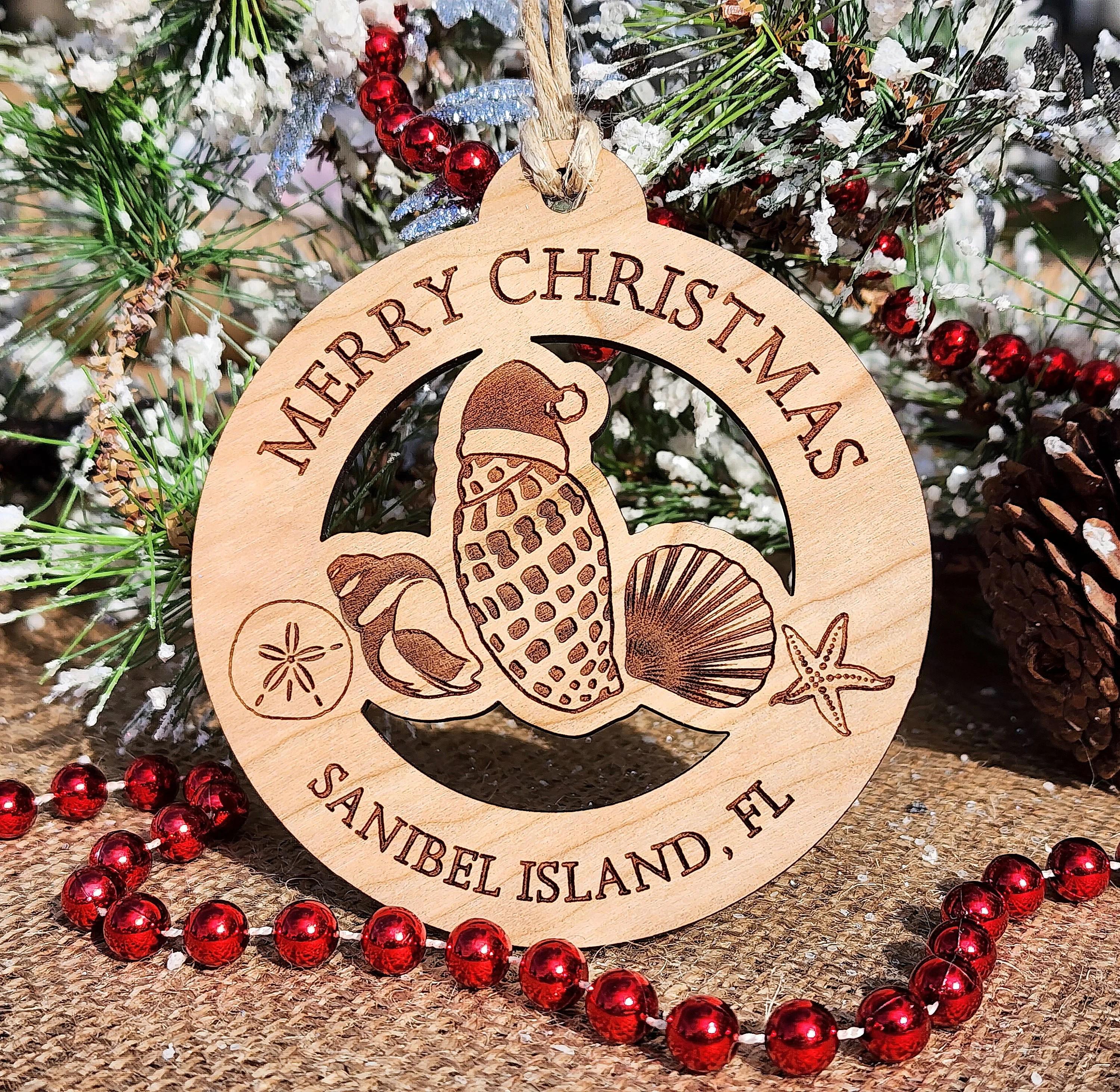 Sanibel Island Christmas Ornaments