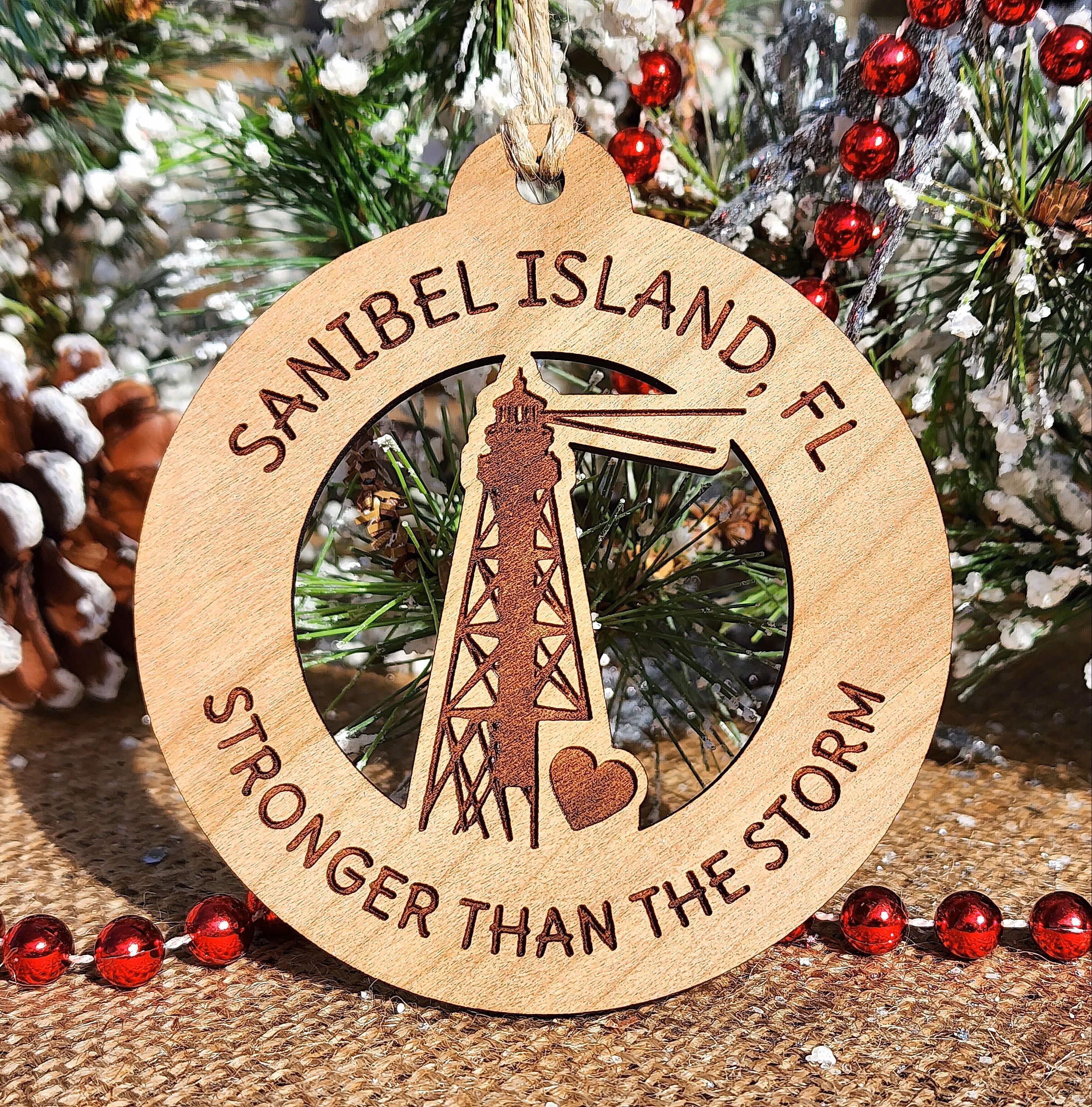 Sanibel Island Christmas Ornaments